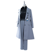 Warden Eternal Cosplay Costume - No Return Cosplay Outfit Player Trench Coat Cloak Cosplay Suit for Anime Fans